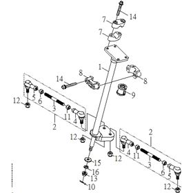Steering Stem & Track Rods