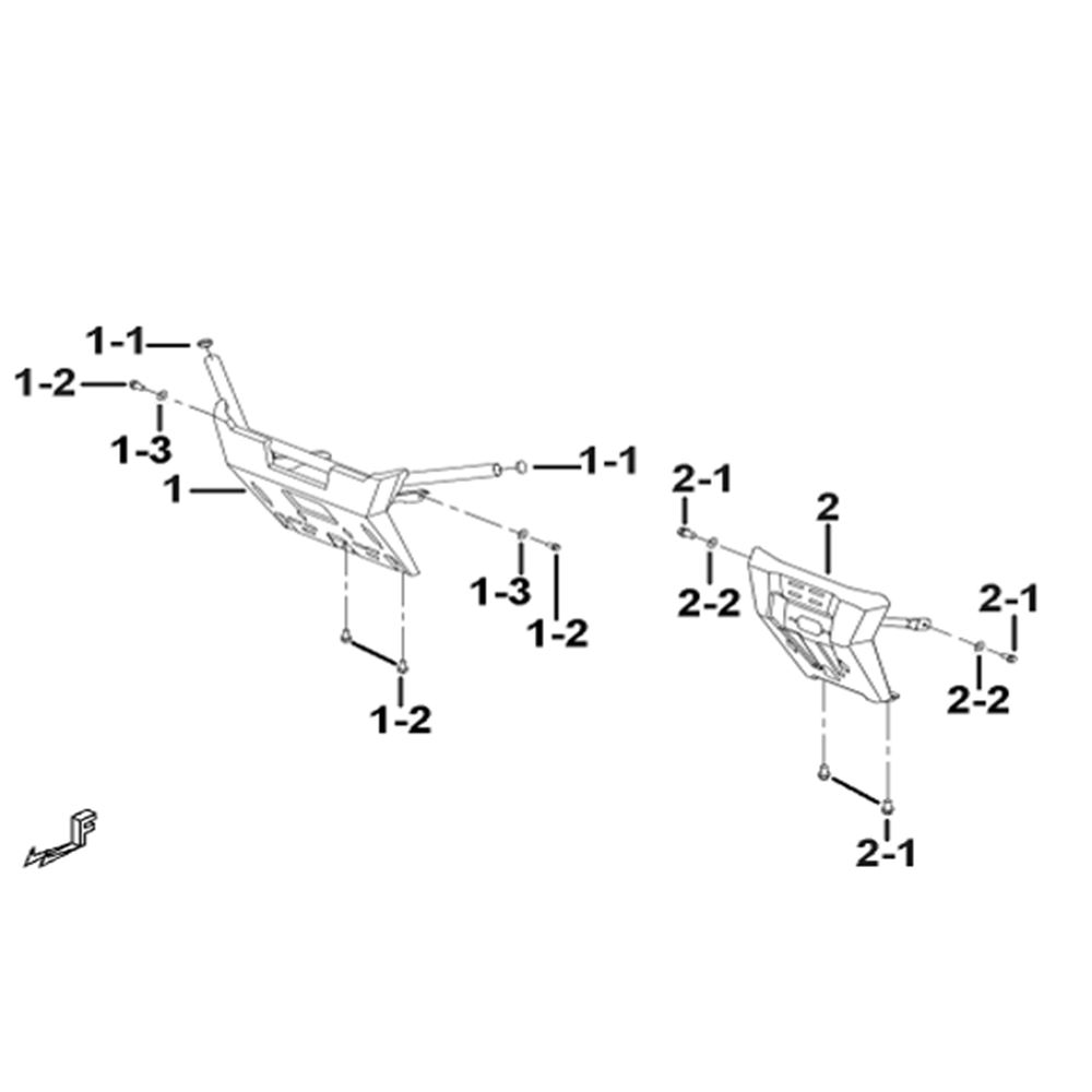 FRONT BUMPER, GARNISH PANEL (OPTION)