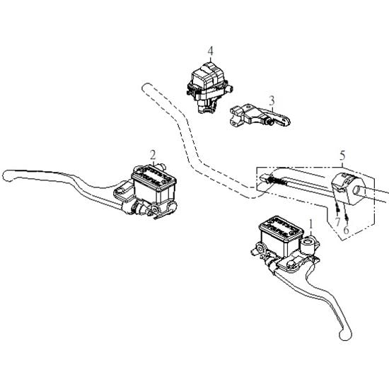 SWITCHGEAR HANDLEBARS