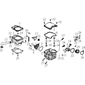 CYLINDER, CYLINDER HEAD