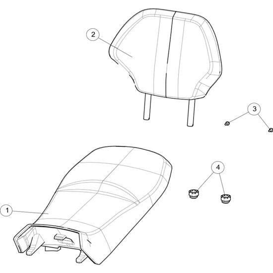 Cushion Assy (Long Version)
