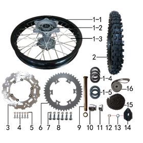 REAR WHEEL ASSY