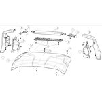 REAR UPPER RUBBER AND PLASTIC PARTS 2