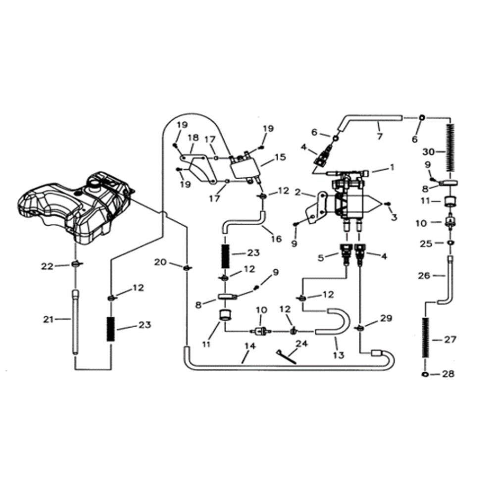 FUEL SYSTEM(FOR 014788→)