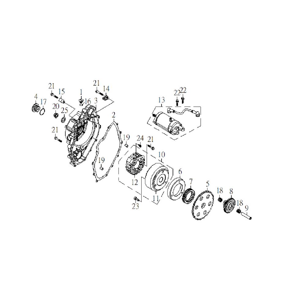 RIGHT CRANKCASE COVER