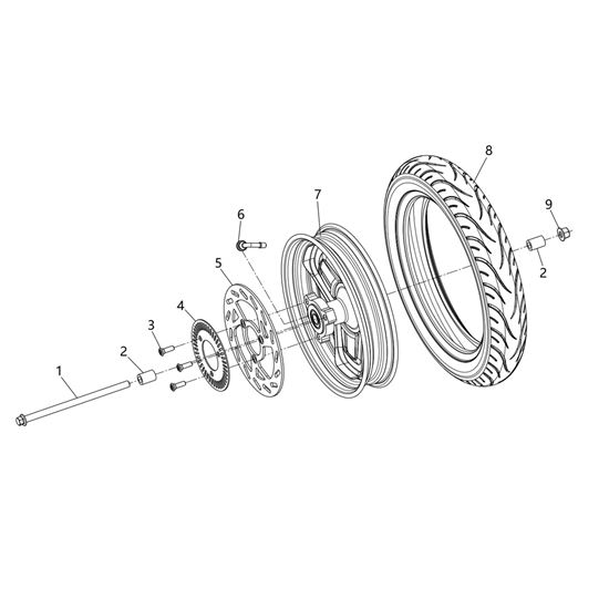 FRONT WHEEL