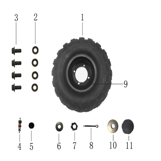 FRONT WHEELS