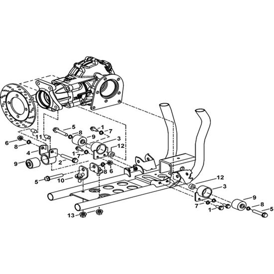 REAR DIFFERENTIAL BUFFER ACCESSORY FOR←017738