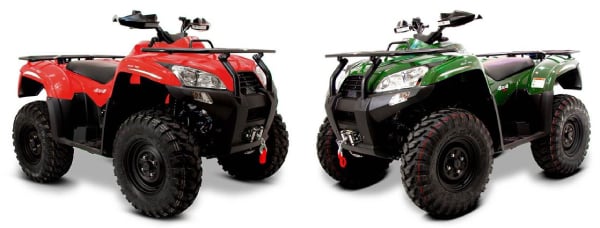 Available in Red or Green