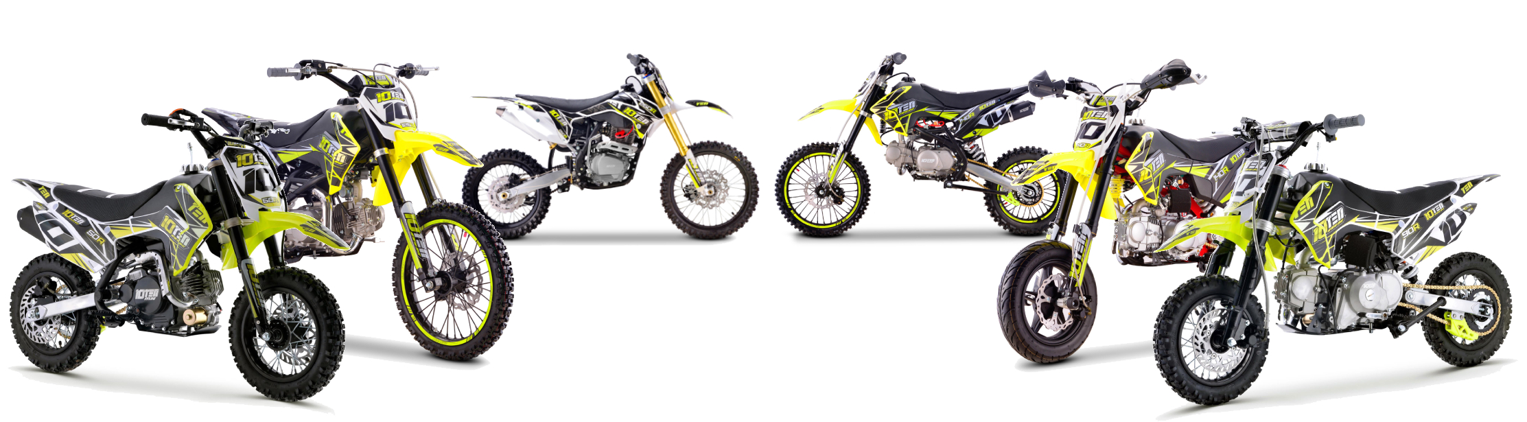 10TEN Pit Bikes